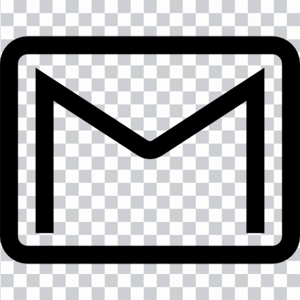 Gmail  Email, gmail, angle, rectangle, google <br>monochrome logo png