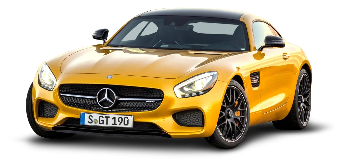 yellow Mercedes-Benz coupe, 2016 Mercedes-<br>Benz AMG GT Car Nissan GT-R Mercedes-Benz AMG<br> GT R,  Mercedes AMG GT Solarbeam Car, car png