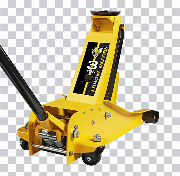 Yellow Jacket 3 ton, trolley, crolley car, vehicles<br> car jack, heavy duty jack, png free