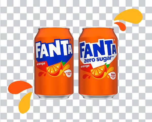 Fanta Orange soda can illustration, Fizzy Drinks <br>Coca-Cola Fresca Fanta Orange soft drink, fanta, <br>orange, Fanta can png
